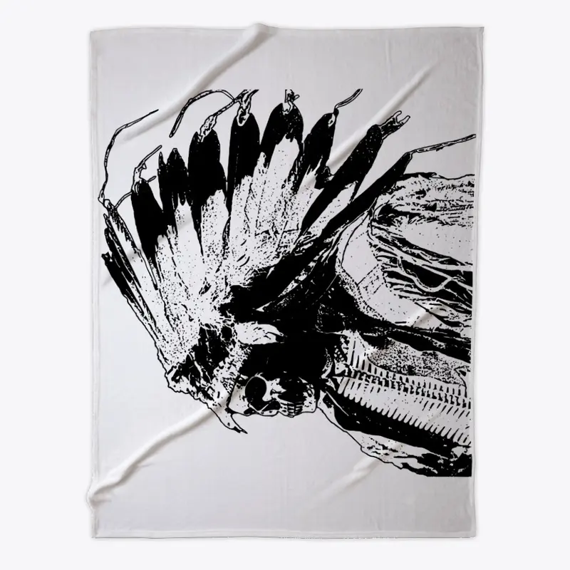 BLACK HAWK - SKULL WITH HEADDRESS