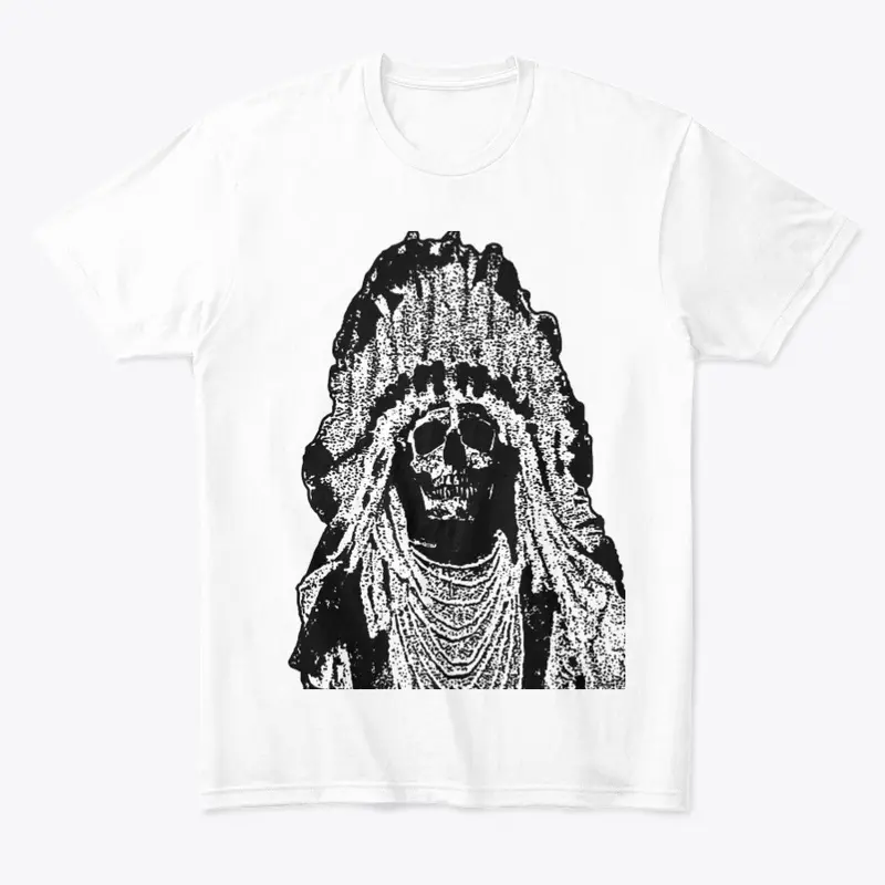 CHIEF RED CLOUD - SKULL WITH HEADDRESS